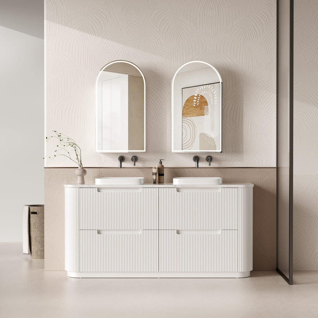 Curva Floor Standing Vanity 750 - 1800mm - Hera Bathware X Aulic CA57 - 750 | 750mmCabinet Only