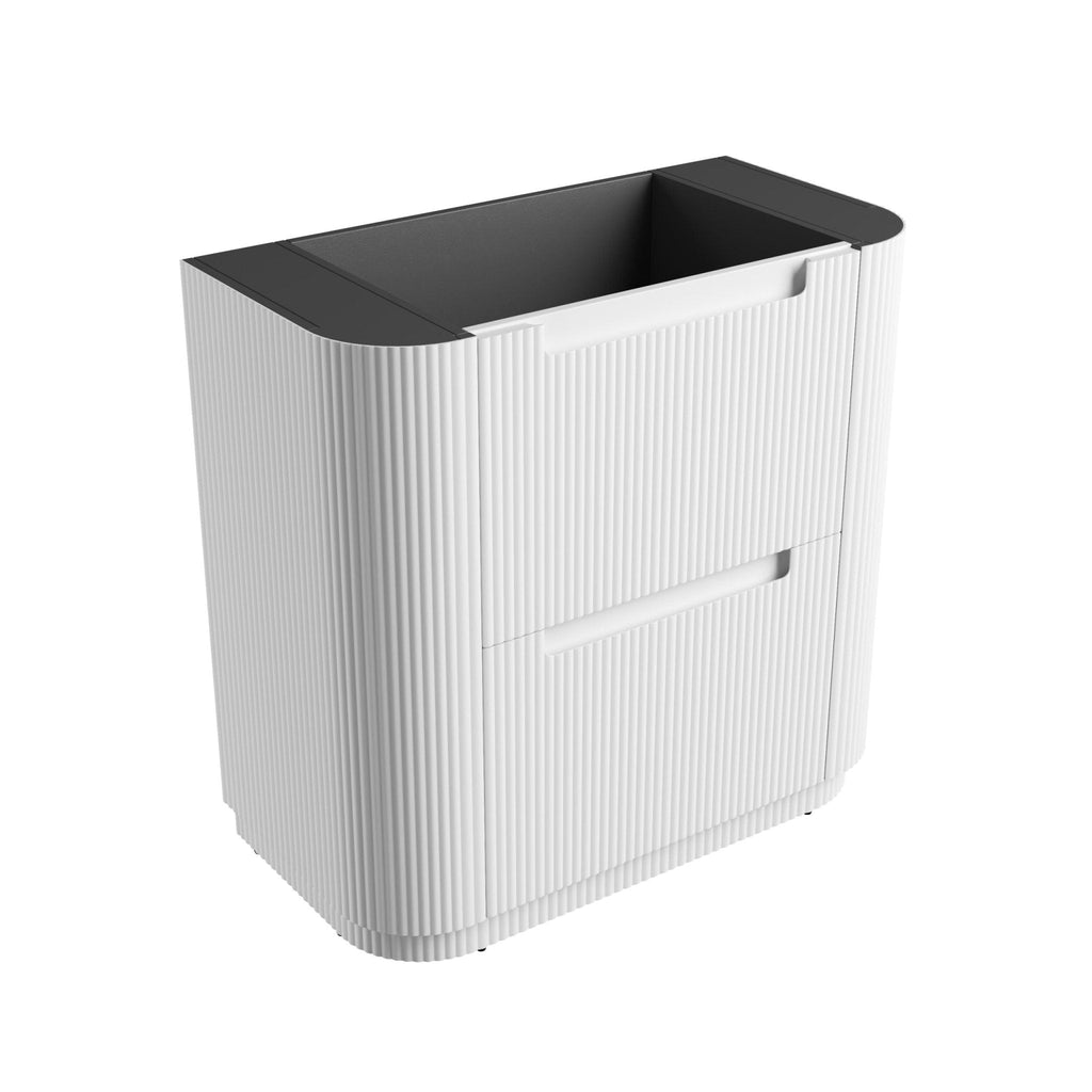 Curva Floor Standing Vanity 750 - 1800mm - Hera Bathware X Aulic CA57 - 900 | 900mmCabinet Only
