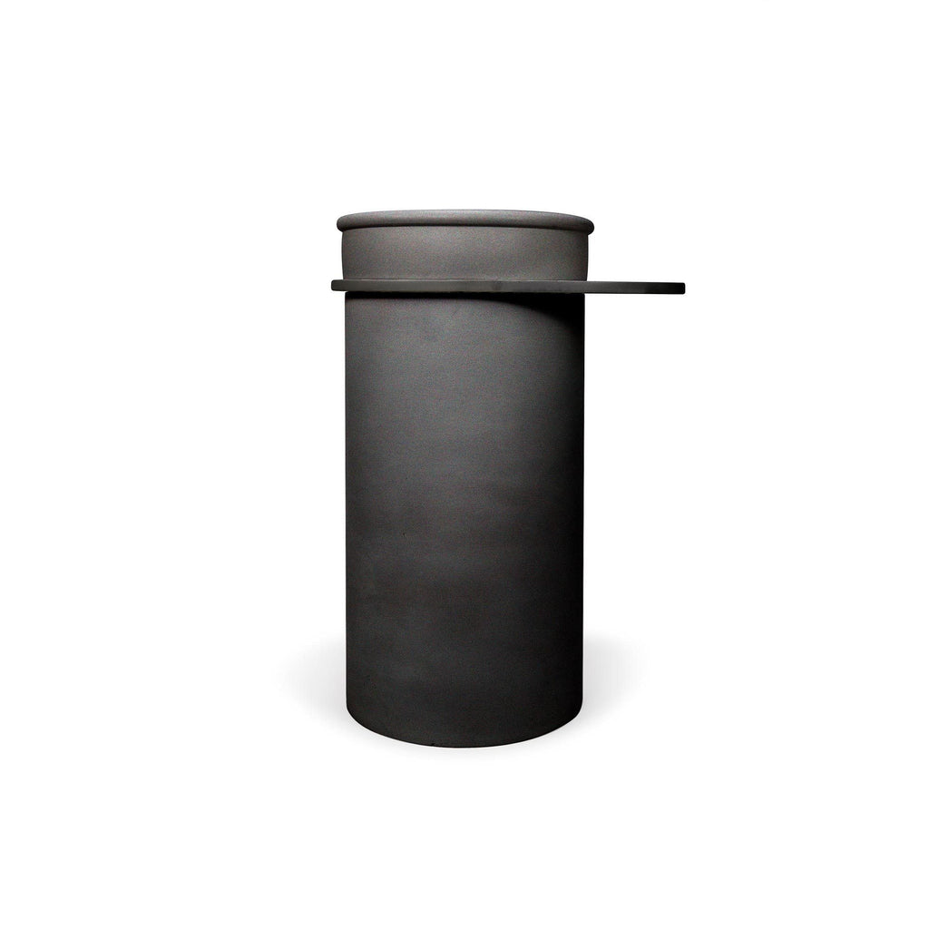 Cylinder - Tubb Basin (Charcoal) - Hera BathwareNo Tray