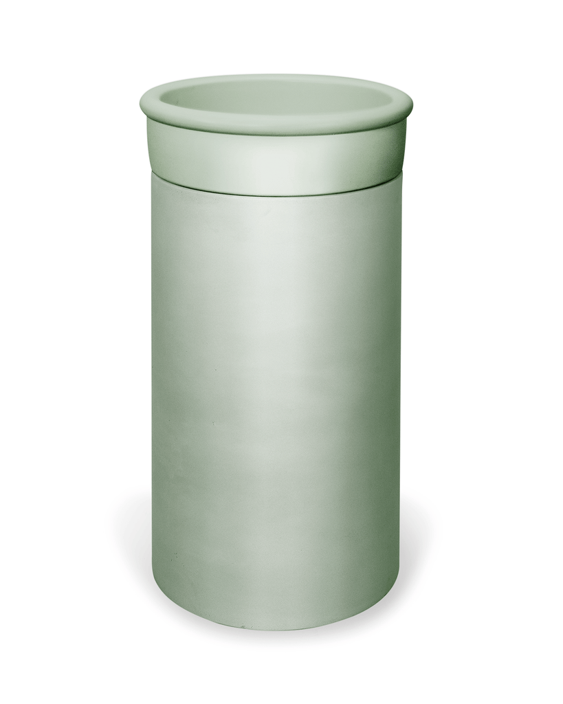 Cylinder - Tubb Basin (Mint) - Hera BathwareNo Tray