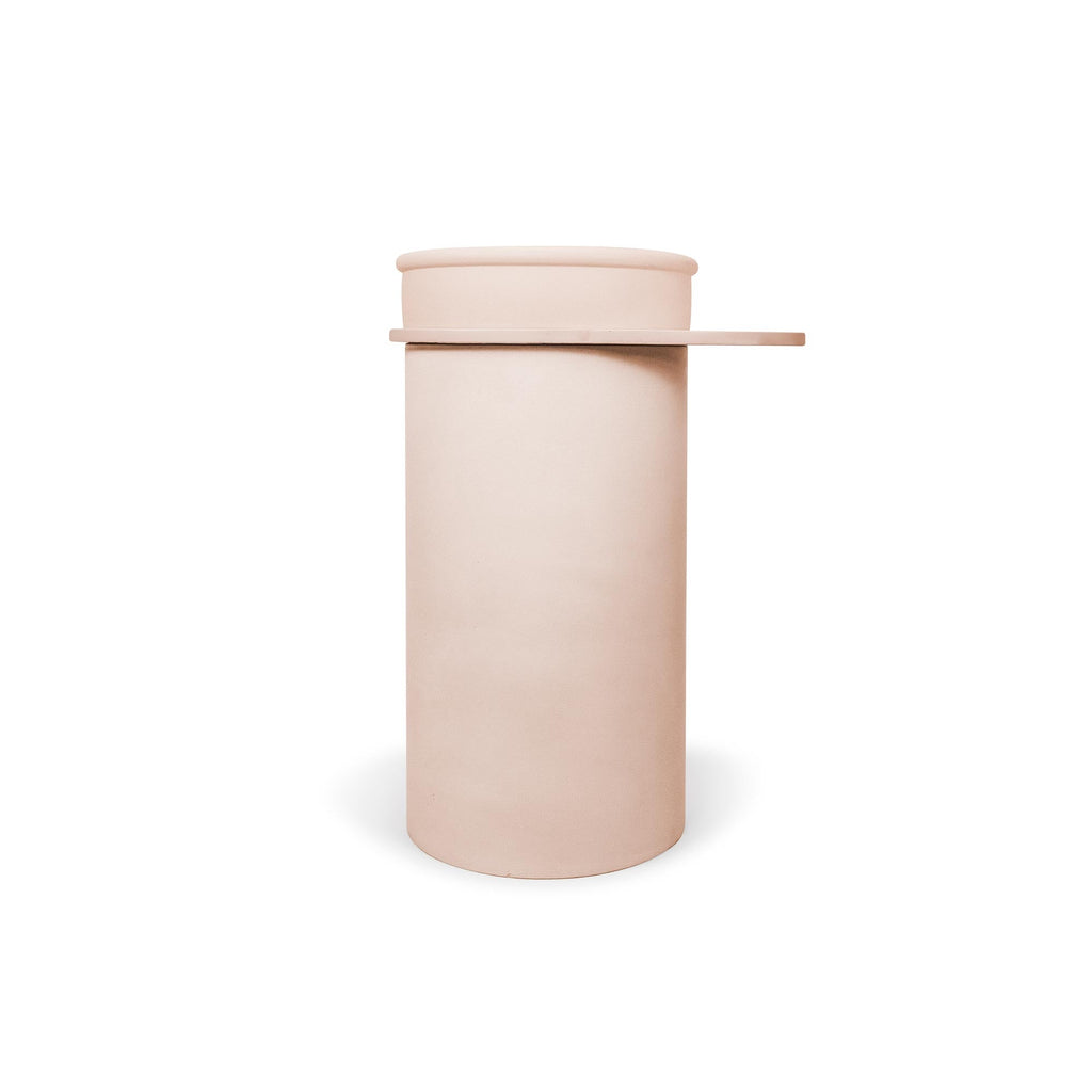 Cylinder - Tubb Basin (Pastel Peach) - Hera BathwareNo Tray