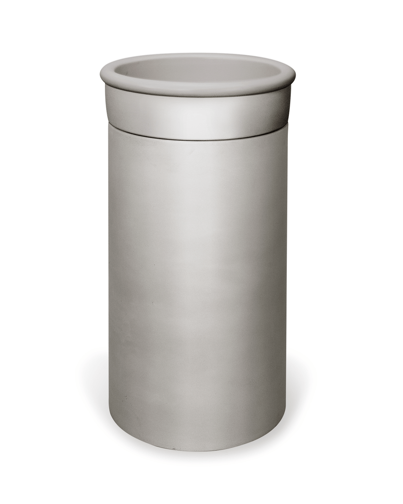 Cylinder - Tubb Basin (Sky Grey) - Hera BathwareNo Tray