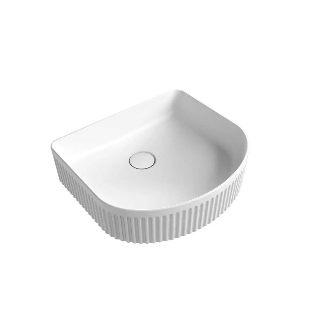 CYRUS Above Counter Basin - Hera BathwareMatte White