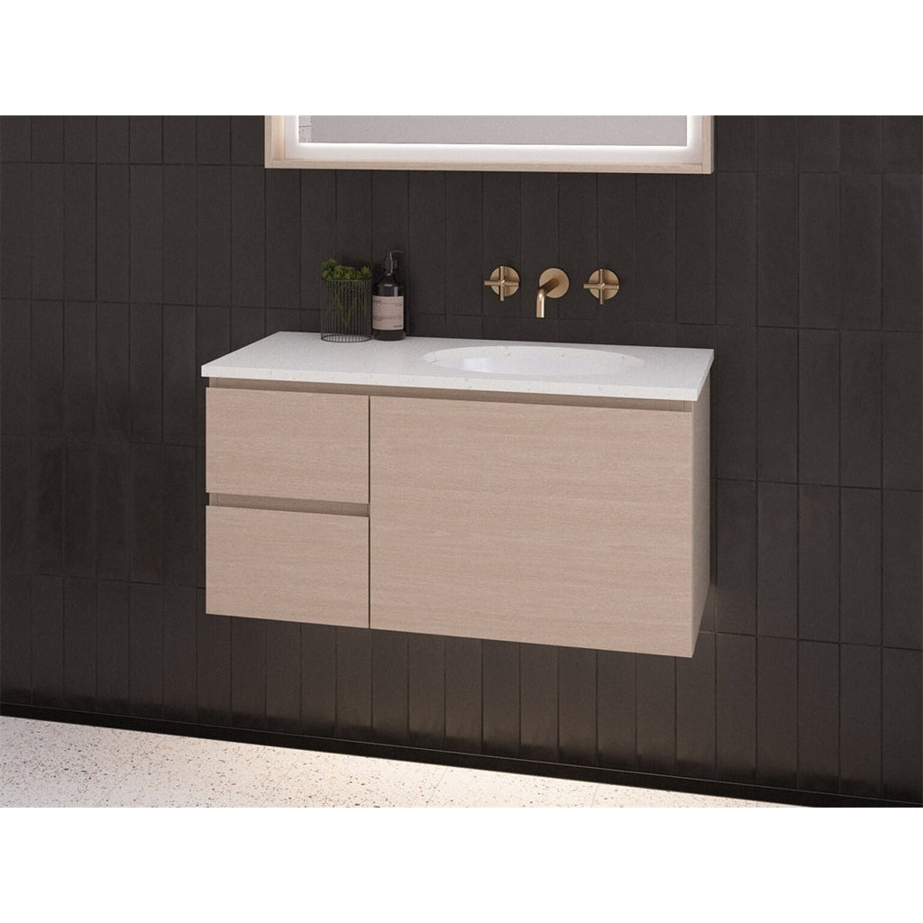 Dakota Vanity Collection 600mm - 2100mm Cabinet only - Hera Bathware600mmCenter Bowl
