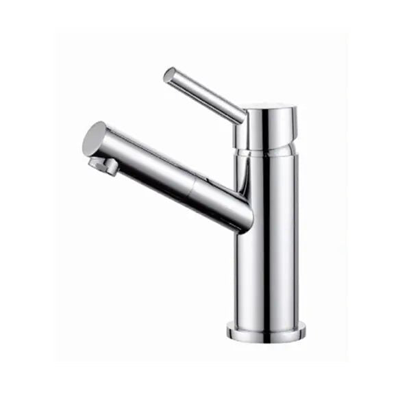 DOLCE Basin Mixer Angle Spout - Chrome - Hera BathwareChrome