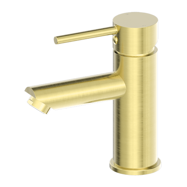 DOLCE Basin Mixer Straight Spout - Hera BathwareBrushed Gold