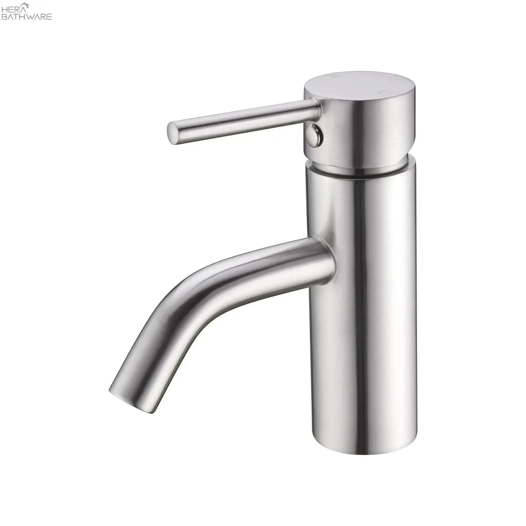 DOLCE Basin Mixer Stylish Spout - Hera BathwareBrushed Nickel