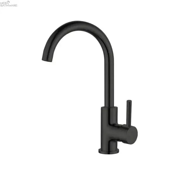 DOLCE Gooseneck Kitchen Mixer - Hera BathwareMatte Black