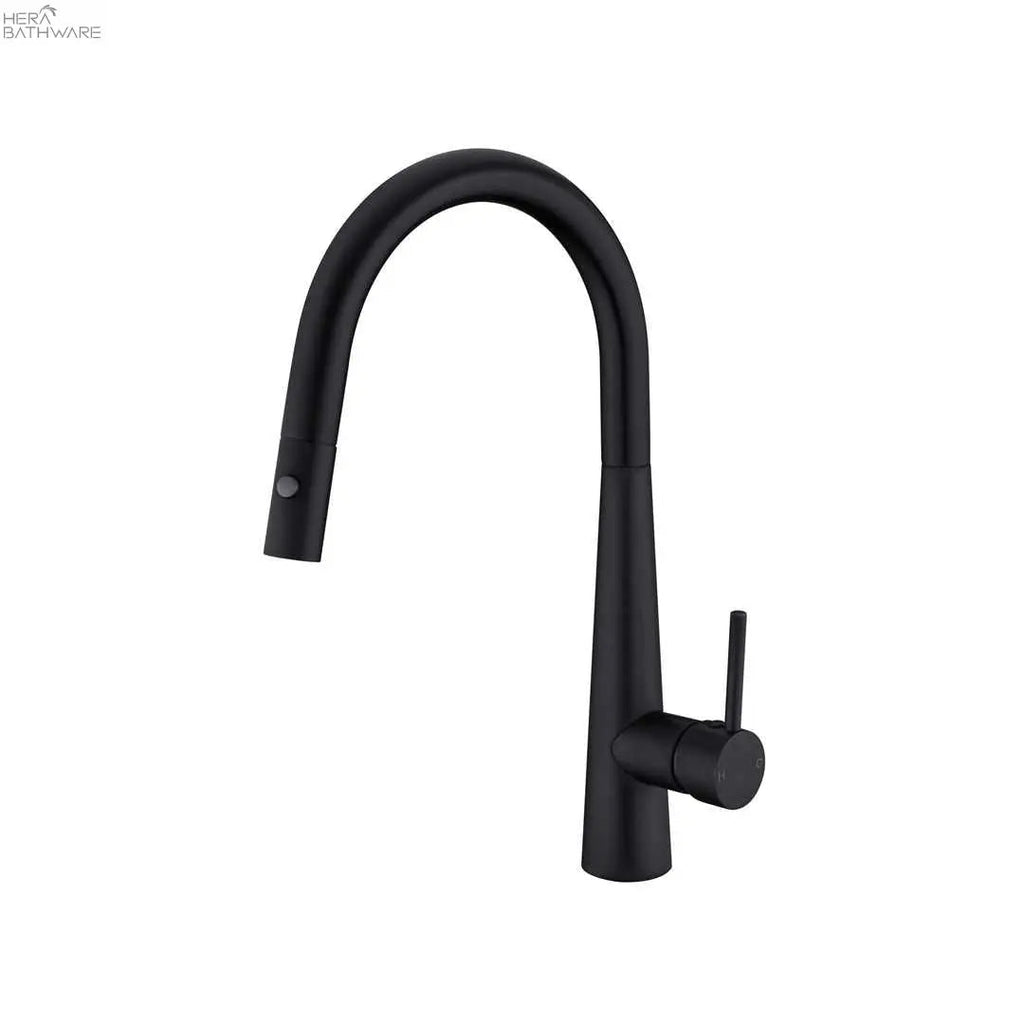DOLCE Pull - Out Sink Mixer with Vegie spray function - Hera BathwareMatte Black