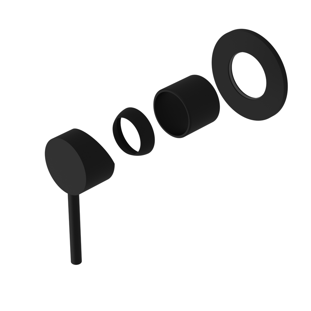 Dolce Shower Mixer - Trim Kits Only - Hera BathwareMatte Black