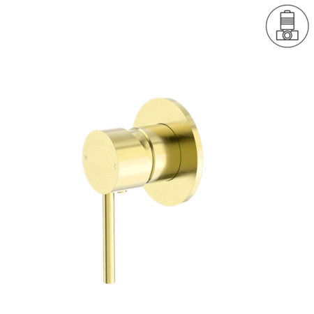 DOLCE Shower Mixer - Hera Bathware X Nero Tapware NR250811BG | Brushed Gold