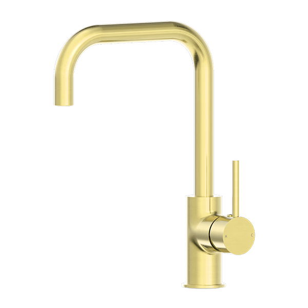 DOLCE Square Shape Kitchen Mixer - Hera BathwareBrushed Gold