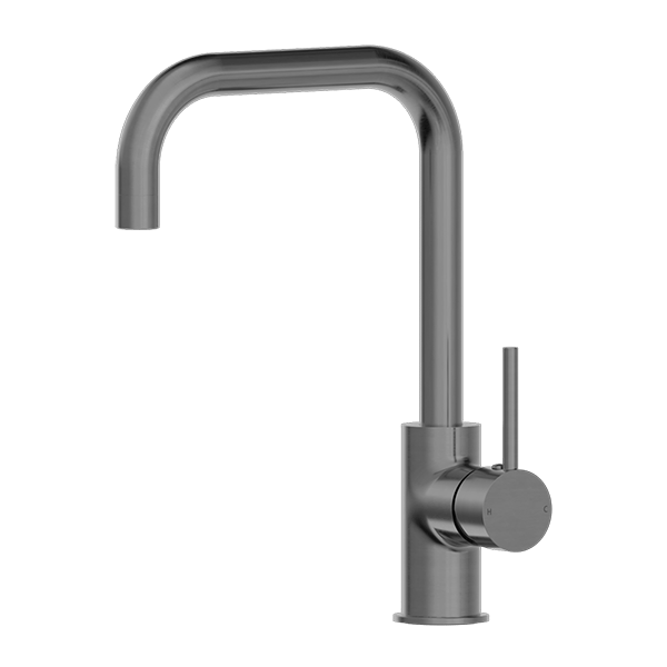 DOLCE Square Shape Kitchen Mixer - Hera BathwareGun Metal