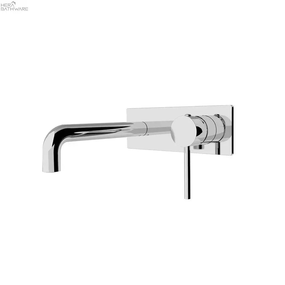DOLCE Wall Basin Mixer Stylish Spout - Hera BathwareChrome