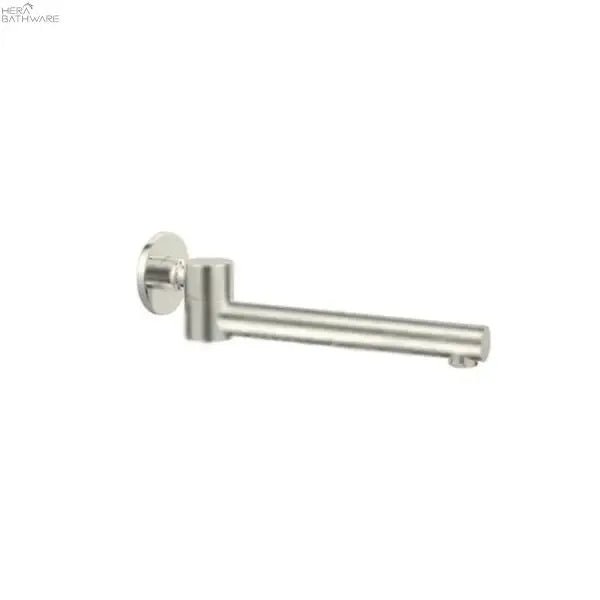 DOLCE Wall Mounted Swivel Bath Spout - Hera BathwareBrushed Nickel
