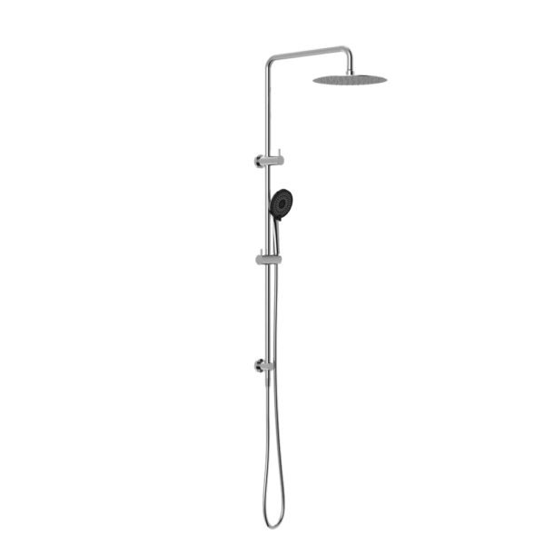 Dolce/ROUND Project Twin Shower 4 Star Rating | Nero - Hera BathwareChrome