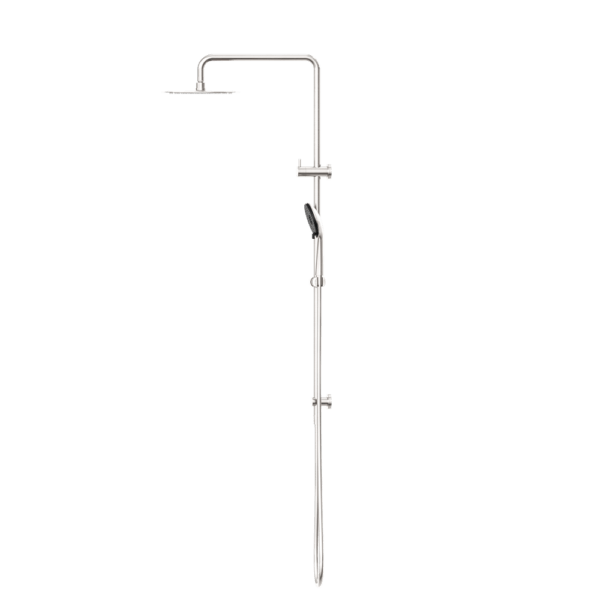Dolce/ROUND Project Twin Shower 4 Star Rating | Nero - Hera BathwareChrome