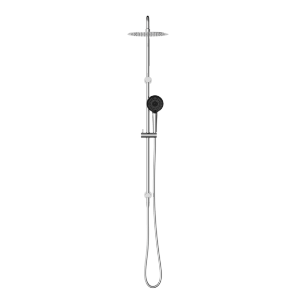 Dolce/ROUND Project Twin Shower 4 Star Rating | Nero - Hera BathwareGun Metal