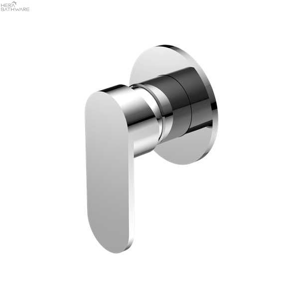 ECCO SHOWER MIXER ROUND BACK PLATE TRIM KITS ONLY - Hera BathwareChrome