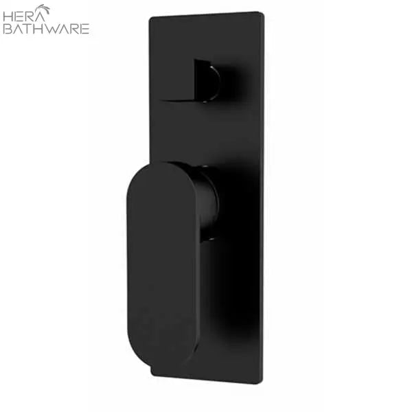 ECCO Shower Mixer with Diverter - Hera BathwareMatte Black