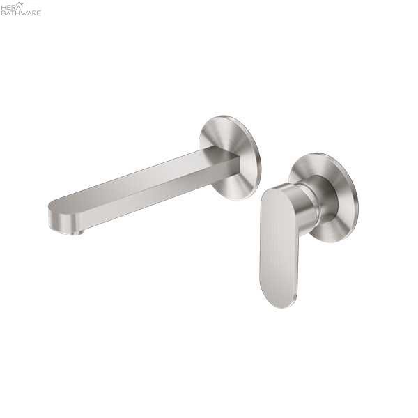ECCO Wall Basin/Bath Mixer Seperate Back Plate - Hera BathwareBrushed Nickel