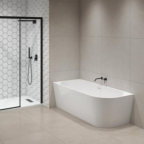Eco Bath Tub Back to Wall & Corner Bath | Oceano - Hera Bathware1400mmBack To Wall