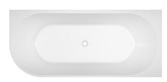 Eco Bath Tub Back to Wall & Corner Bath | Oceano - Hera Bathware1400mmBack To Wall