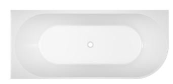 Eco Bath Tub Back to Wall & Corner Bath | Oceano - Hera Bathware1400mmBack To Wall