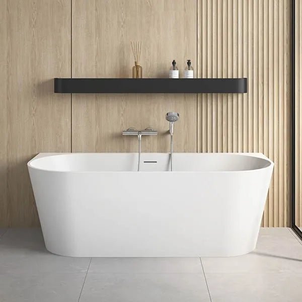 Eco Bath Tub Back to Wall & Corner Bath | Oceano - Hera Bathware1400mmBack To Wall