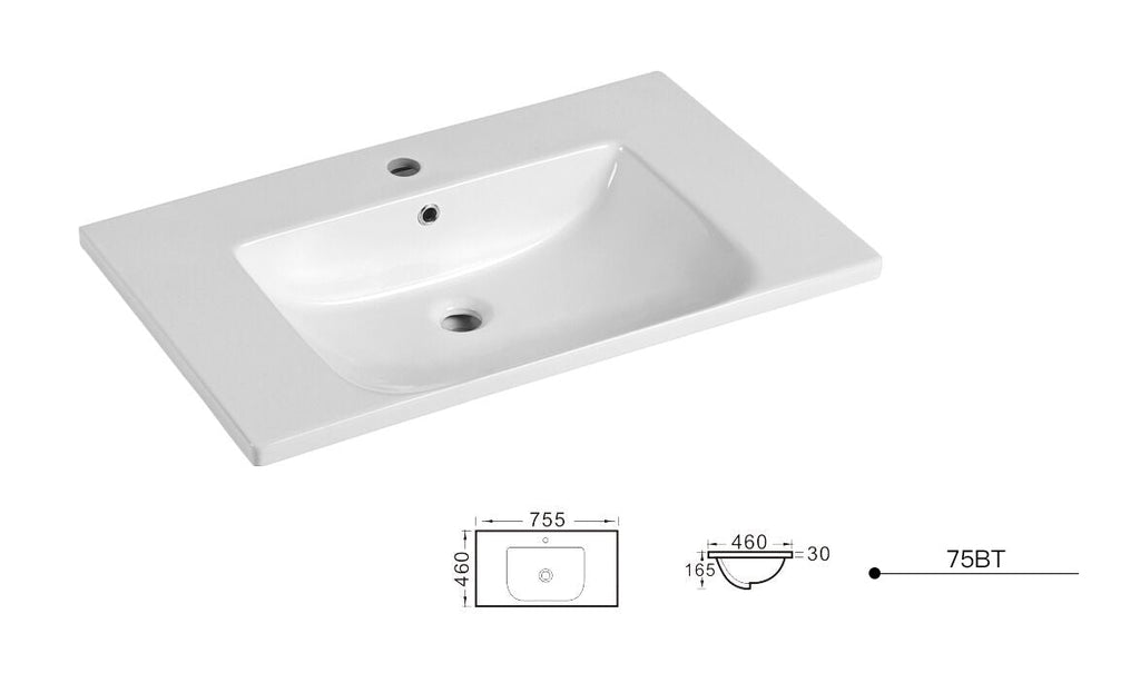 ELIVIA Ceramic Top - Hera Bathware750mm