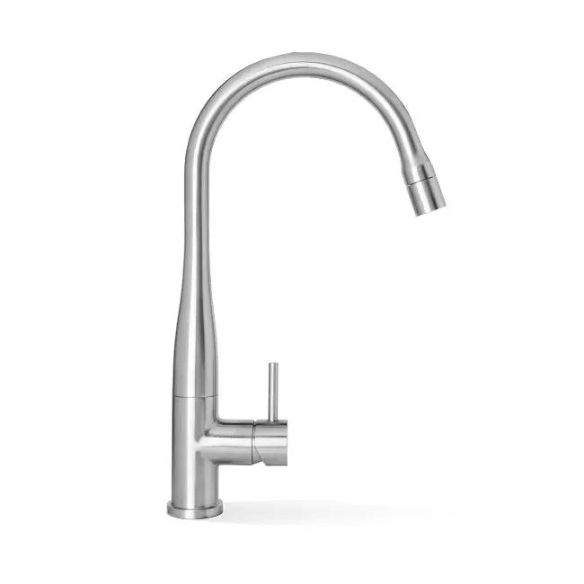 ELLE Pull Out Kitchen Mixer - 304 Brushed Stainless - Hera BathwareBrushed Nickel
