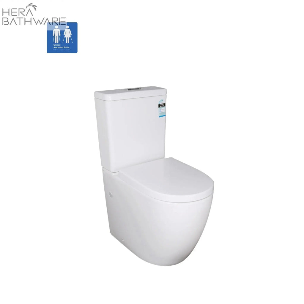 Elvera Rimless Toilet Suite DDA KDK027R - Hera Bathware