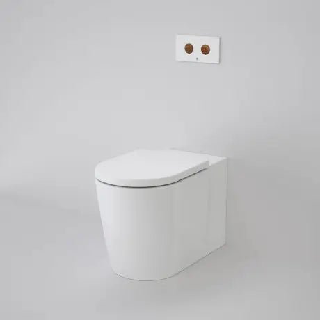 ELVIRE Cleanflush® Invisi Serise II® Wall Faced toilet suite - Hera BathwareGloss White