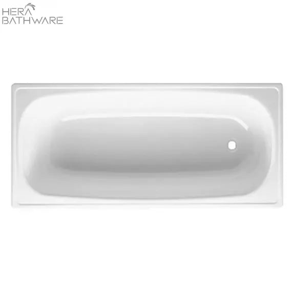 Esti Bath 1700mm Pressed Steel Enamelled - Hera Bathware