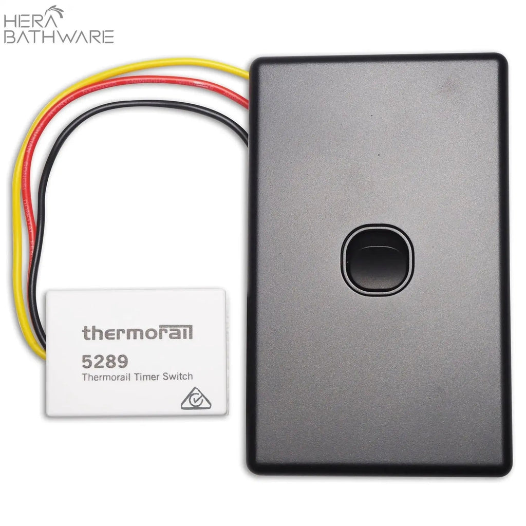 ET12C Eco Timer ¨C Black - Hera BathwareMatte Black