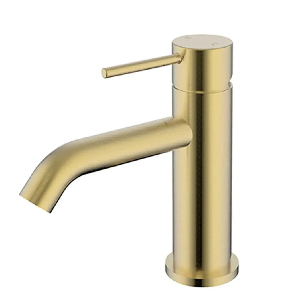 EURO Basin Mixer - Hera BathwareBrushed Gold