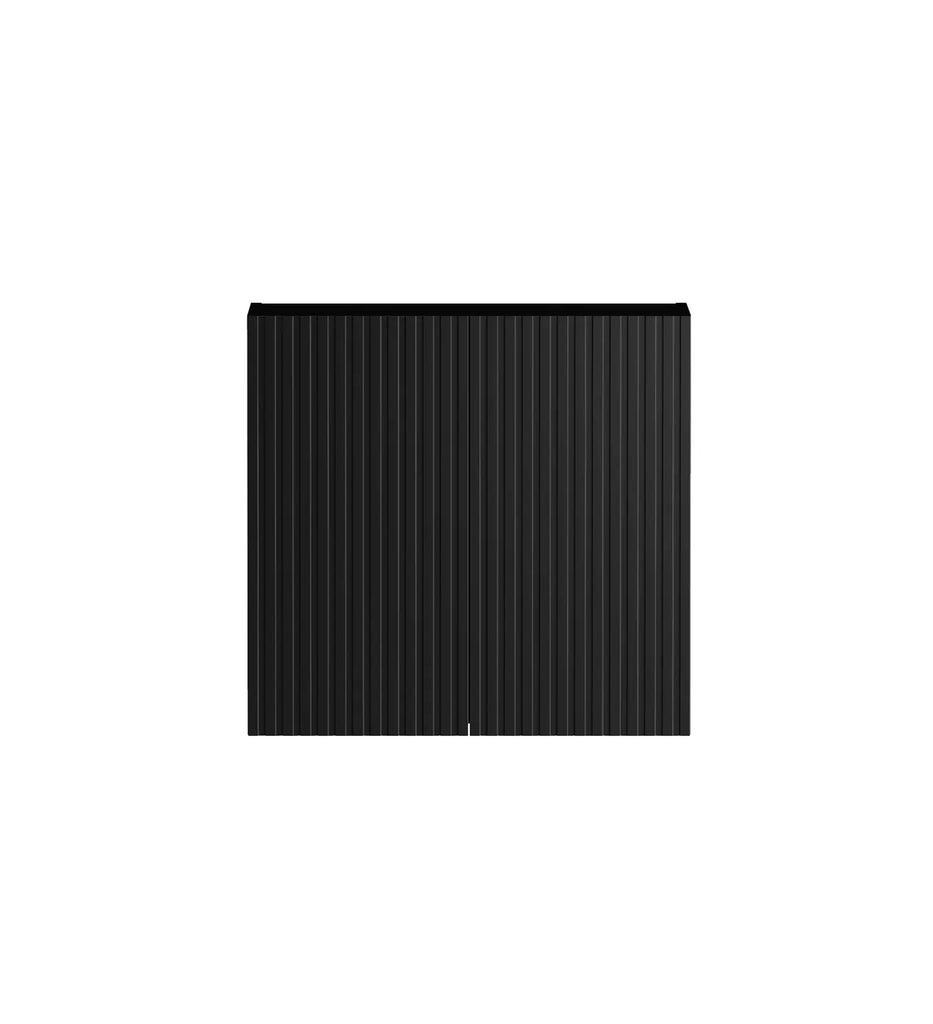 Otti Marlo Black Laundry Base Wall Cabinet 600/400mm | Hera Bathware