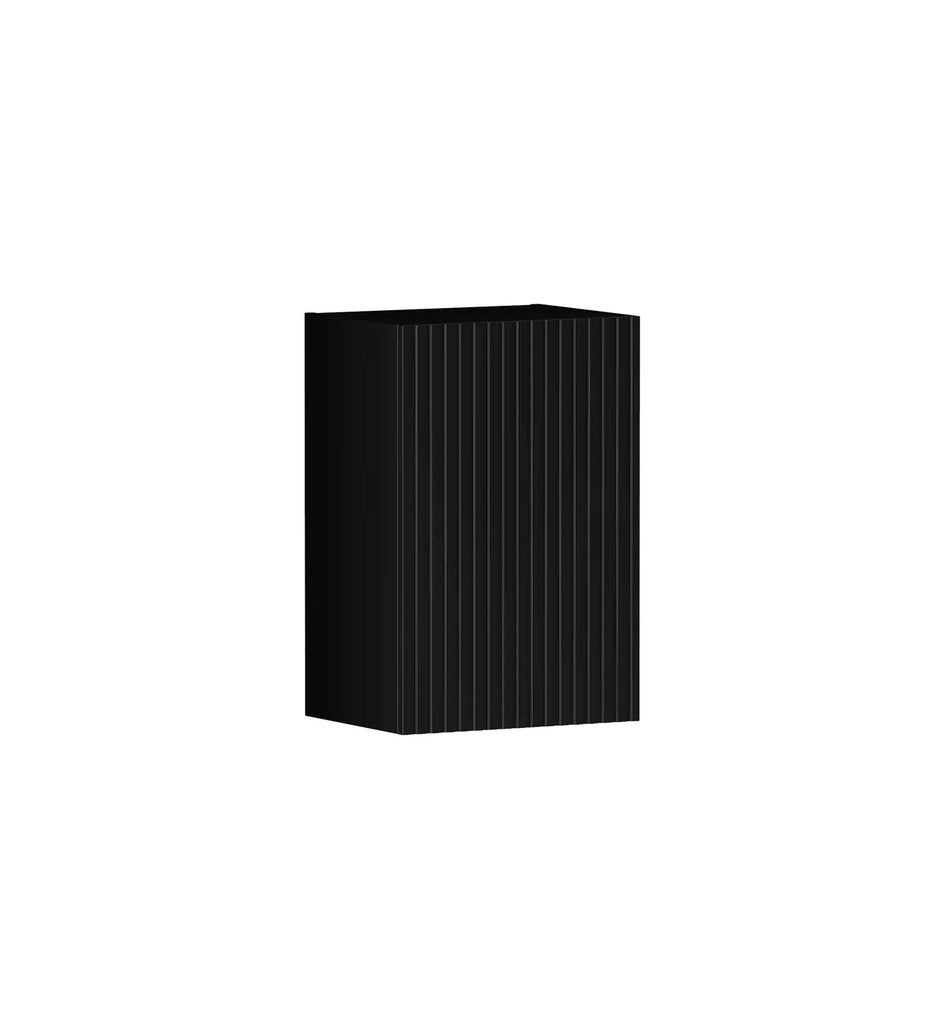 Otti Marlo Black Laundry Base Wall Cabinet 600/400mm | Hera Bathware
