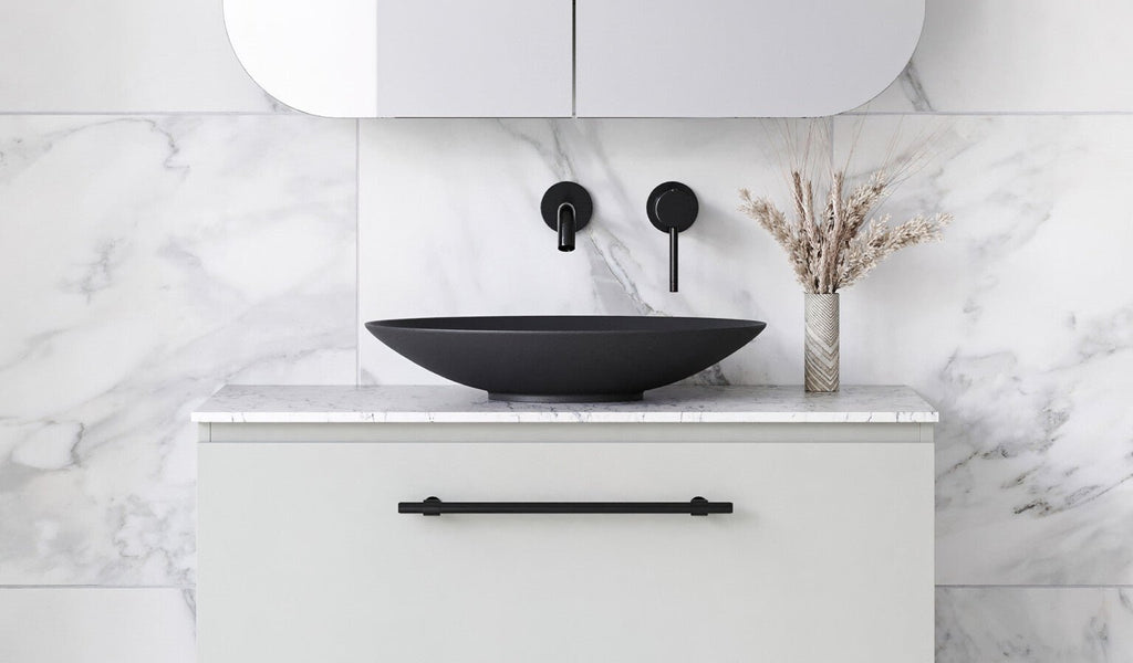 Feather Basin 510mm - Hera BathwareGloss White