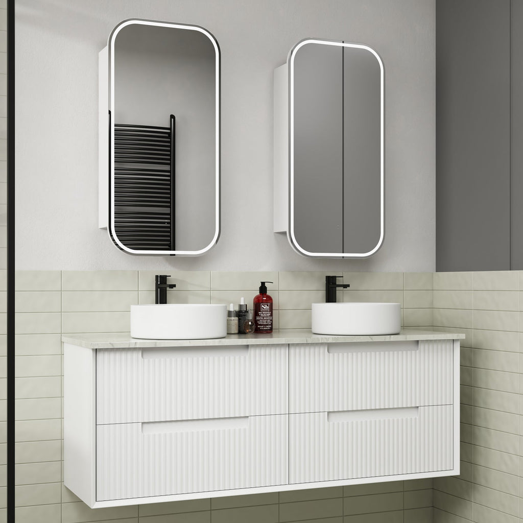 Flauto Wall Hung Vanity 600 - 1800mm - Hera Bathware X Aulic CAWH50 - 1500 | 1500mm - SingleCabinet Only