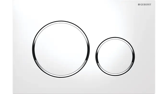 Geberit Sigma 20 Dual - flush ABS White Button - Hera Bathware