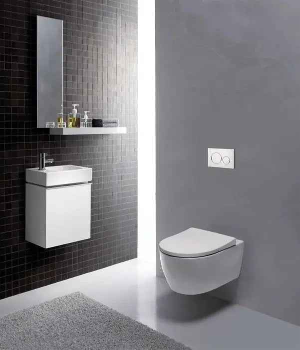 Geberit Sigma 20 Dual - flush Matt Chrome Button - Hera Bathware