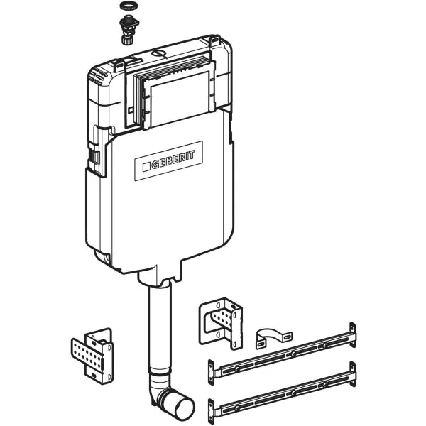 Geberit Sigma8 Concealed Cistern (FOR FLOOR PAN) | Made in Germany - Hera Bathware