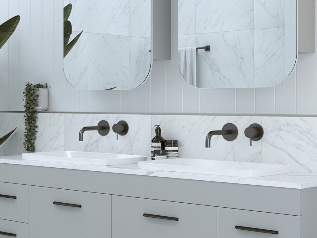 George Inset White Ceramic Basin 600mm - Hera BathwareGloss White