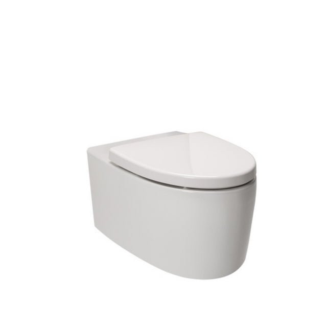 Grande Wall Hung Toilet Pan Only - Hera Bathware X Kohler 22638A - 0 | Parliament VQC Seat