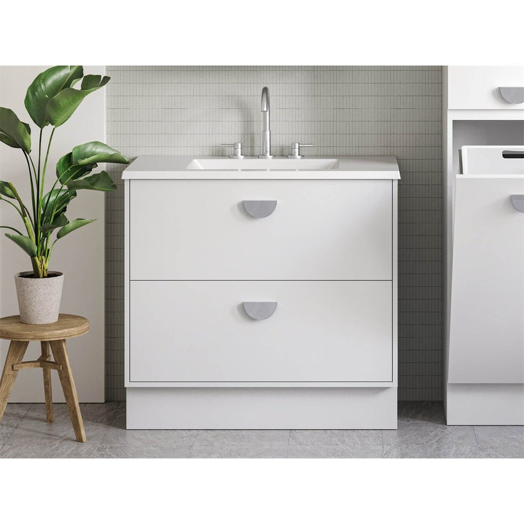 Grange Collection Vanity 600mm - 2100mm Cabinet only - Hera Bathware600mmCenter Bowl