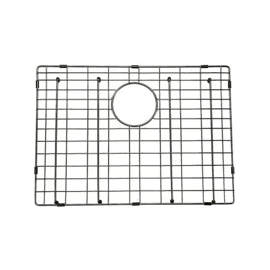 Gun Metal Grey 600x450x300mm 1.2mm Handmade Top/Undermount Single Bowl Kitchen/Laundry Sink - Hera BathwareGun Metal