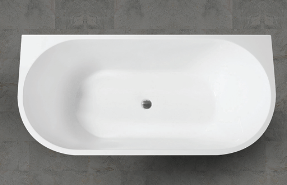 Hannah Back to Wall Bathtub 1300/1500/1700mm - Hera Bathware1300mm
