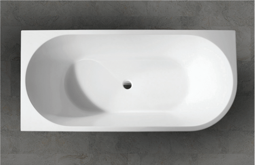 Harper Corner Back to Wall Bathtub 1500/1700mm - Hera BathwareLeft Corner1500mm