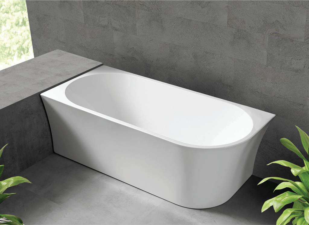 Harper Corner Back to Wall Bathtub 1500/1700mm - Hera BathwareLeft Corner1500mm